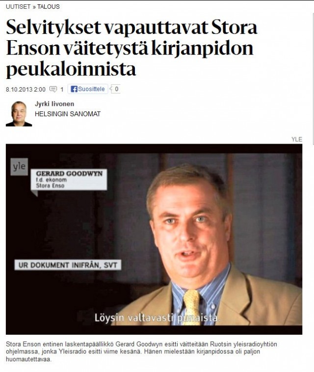 Kenellä on tapauksen todellisuus tiedossa?