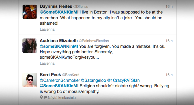 Twiittaajat jakautuvat kahteen leiriin.