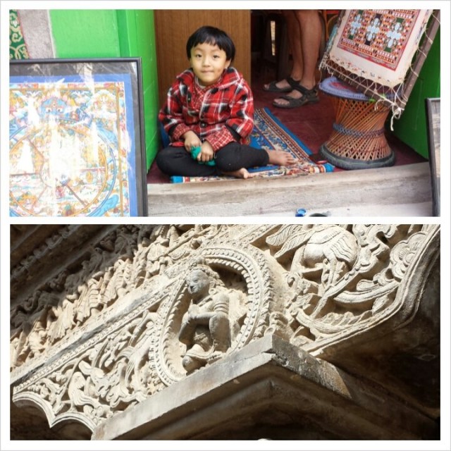 Nepal Kathmandun vanhasta kaupungista: Patanista.