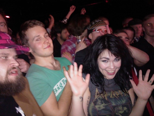 Minulla ei ollut kameraa eturivissä, joten tämän kuvan otti joku laupias samarialainen ja lähetti sähköpostilla minulle. Vain blogia varten, kuulkaas!