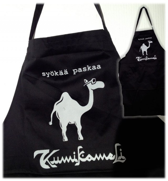 Tilaa omasi täältä: http://www.humppa.com/jokisen-valinta/kumikameli-essu-syokaa-paskaa/