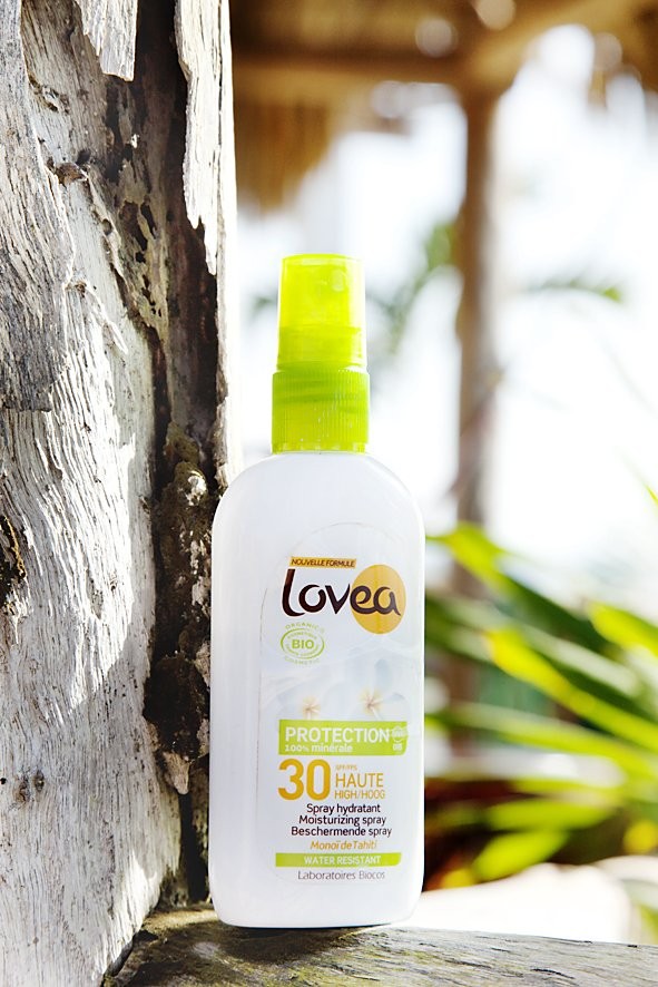Lovean aurinkosuoja matkaa mielen Tahitille.
