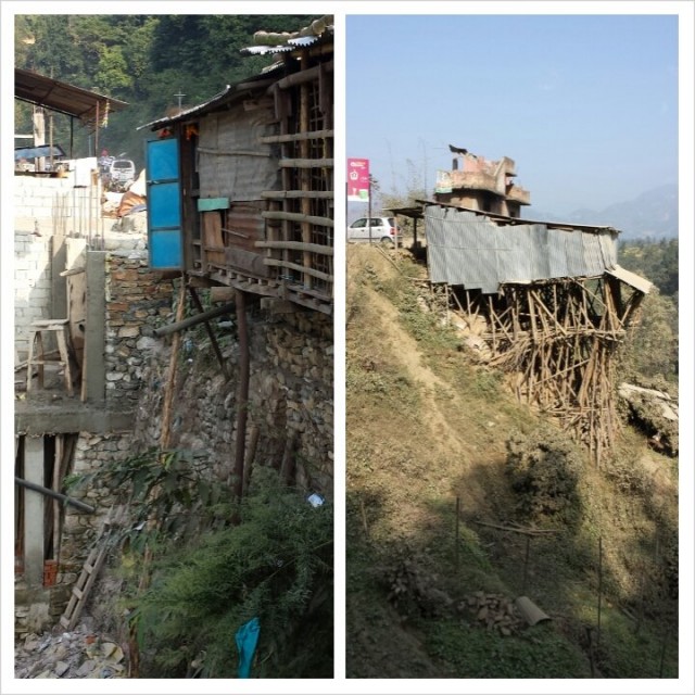 Nepalilaista arkkitehtuuria. Kestävä rakenne?