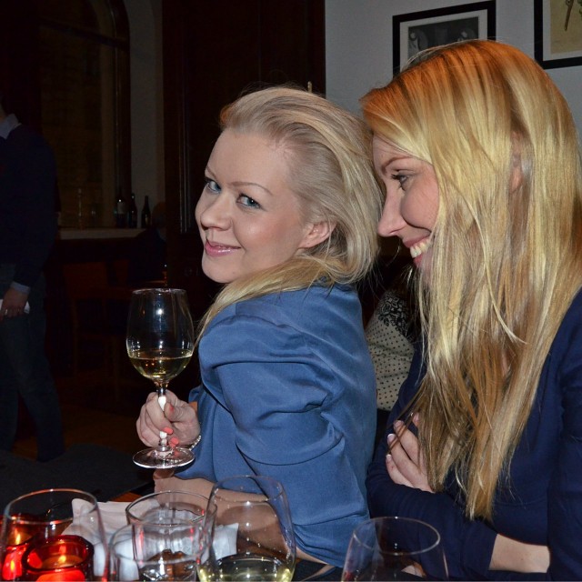 Iloinen oli meidänkin tunnelma.