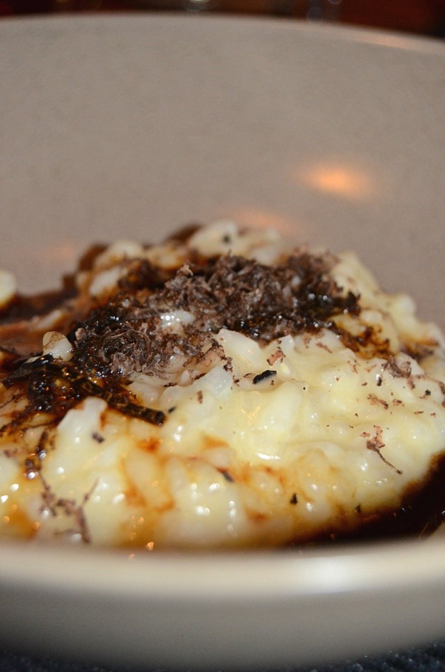 Tryffelirisotto. Tie tämän naisen sydämeen.