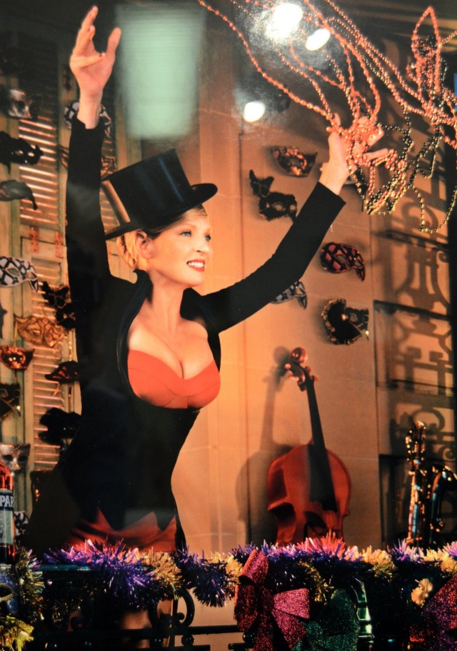 Camparin kalenterin tähti Uma Thurman on aikamoinen puumanainen.