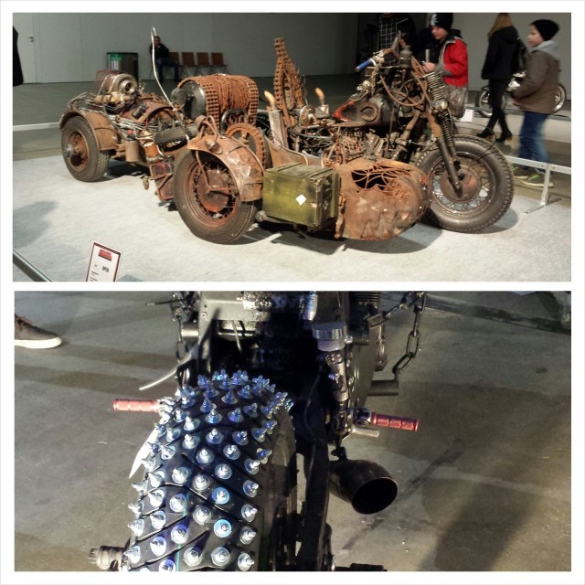 Rakkautta ruosteeseen tai piikkirenkaisiin. Näillä piikeillä voi vetää vaikka koko talven läpi.