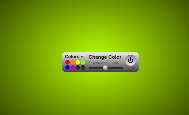 Näppärä discovalo.
