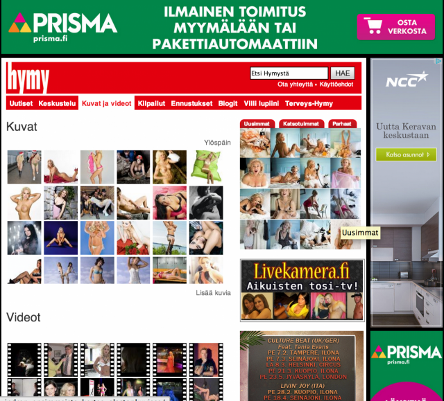 En tiedä haluaako Prisman brändipoliisi tällaista mainontaa oikeasti vai vahingossa?