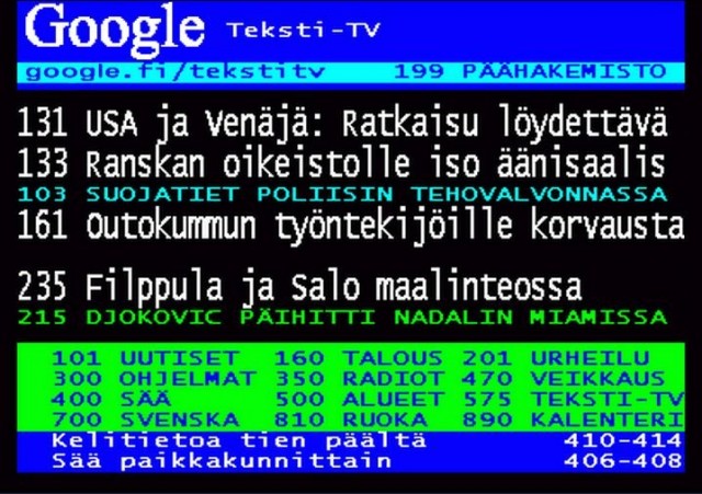 Google osti Teksti-TV:n