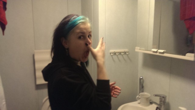 Tartteeks aina näyttää nätiltä jos ei huvita :D ?