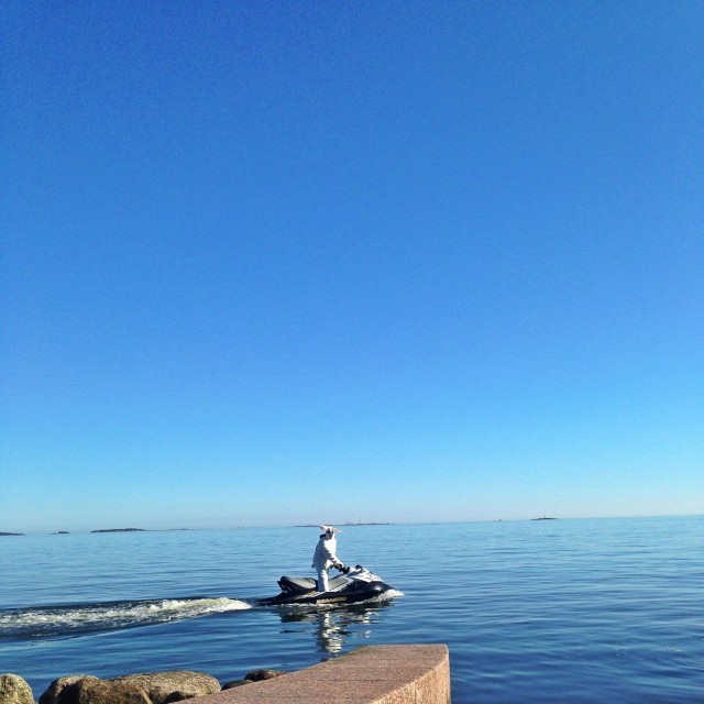 Pääsiäispupu ratissa - tottakai.