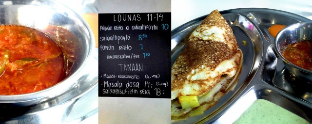 Torstain ylläri: Masala Dosa