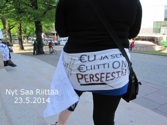 Suomalaista "body language" ilmaisua parhaimmillaan.