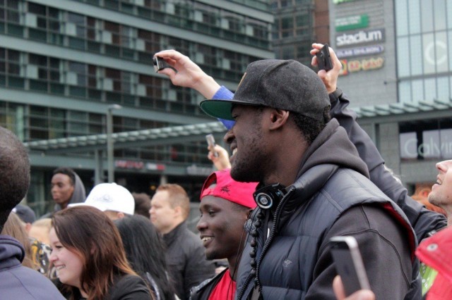 Kampissa oli lauantaina mielettömän hyvä meininki.