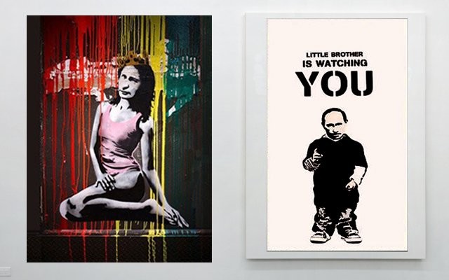 Little Boy Putin & LADY PUTIN, To Russia With Love, Sampsa