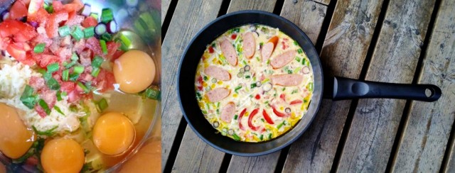 Ihan perus munakas, mutta... simsalabim - siitä tuleekin savumunakas!