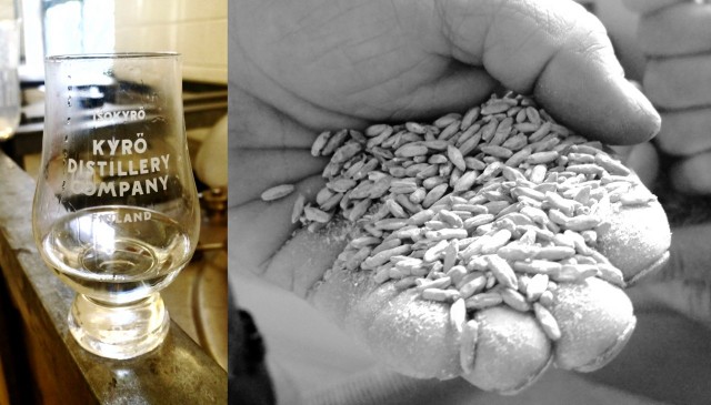 Kyrö Distilleryn ruisviski on 100% ruista - maailman mittakaavassa moinen on melko harvinaista.