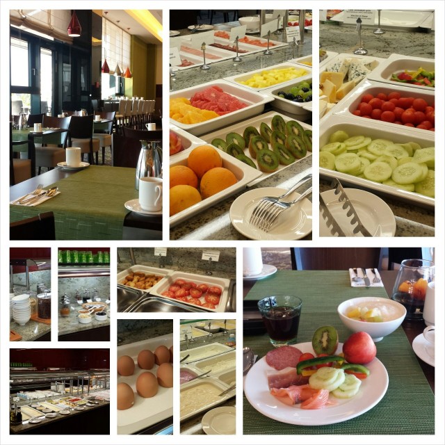 Bratislavassa oli herkullista aamupalaa. Sata kertaa paremmat kuin Italiassa.