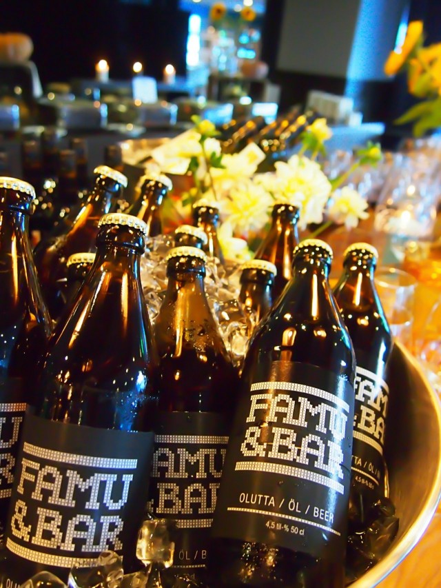 Famu ja talon oma olut.