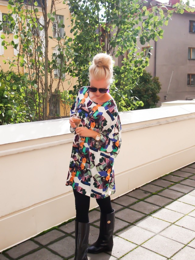 Hirveän hauskaa meillä oli, mut kuva nielaisi mun naurun!