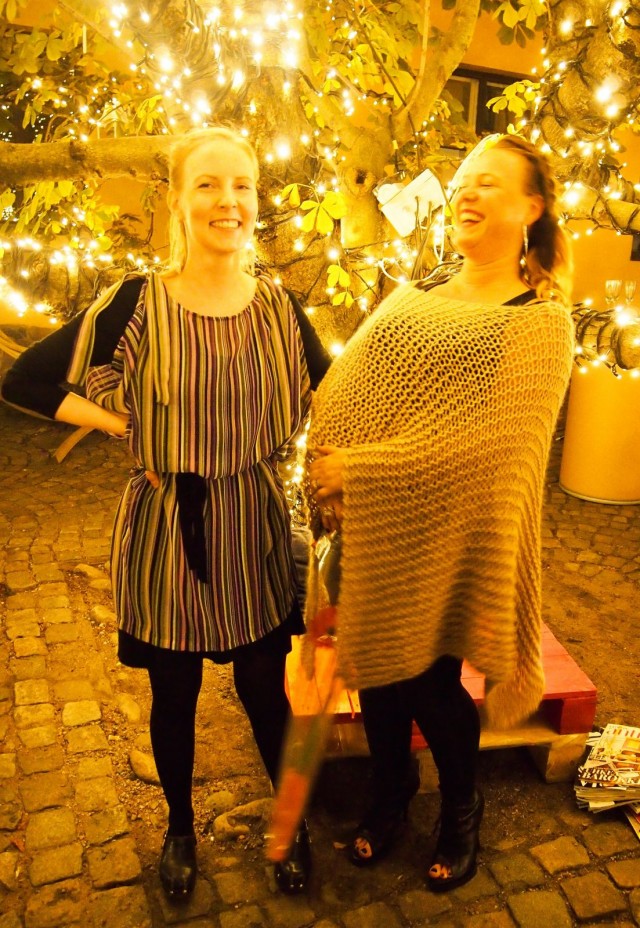 Tytti Lindström ja Marika Salomaa-Kivelä