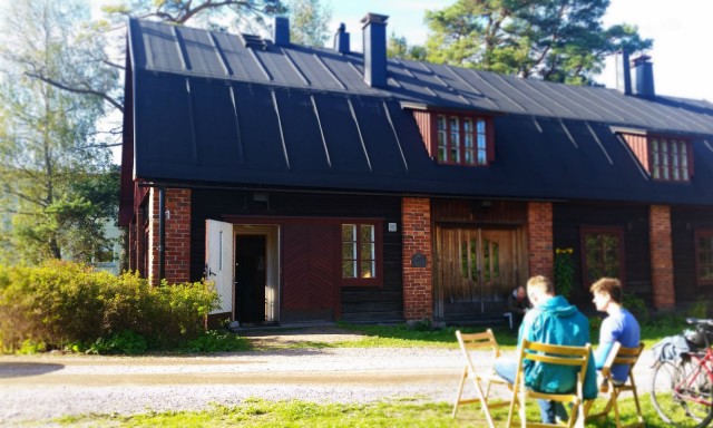 Sään salliessa pizzat voi ahmia vaikka heti Fornitalyn pihamaalla.