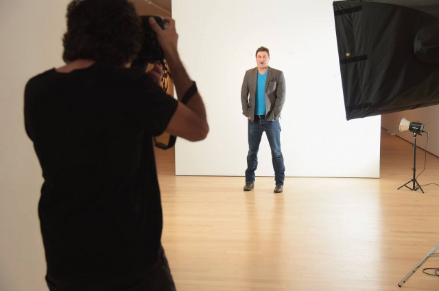 Rob Shuter posing for our camera