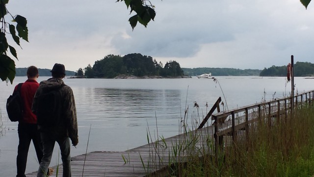 Kuva Stansvikista W3 Group Finland Oy:n kesäpäivältä. Liikkumisen lisäksi sosiaalinen yhdessäolo on tärkeää.