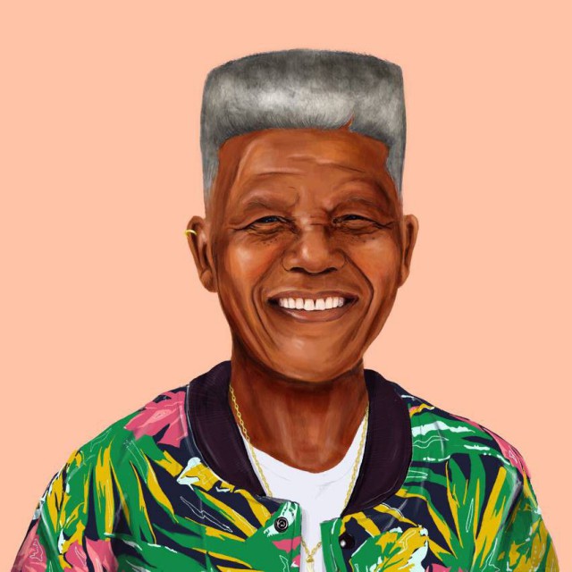 Nelson Mandela.