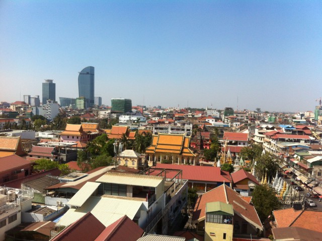 hotellin parvekkeelta