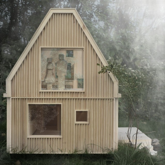 Olli Ennen suunnittelema Yksiö Puutarhassa.