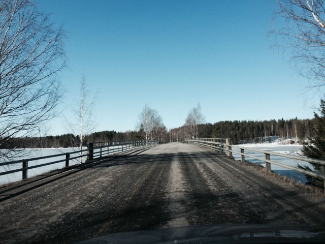 Bridge over troubled water.