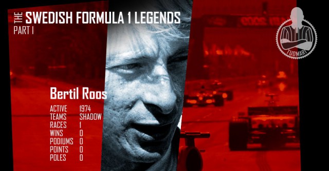 Ruotsalainen formulasankari Bertil Roos