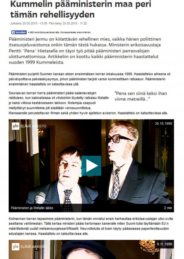 Pääministeri Jermu/kumm.