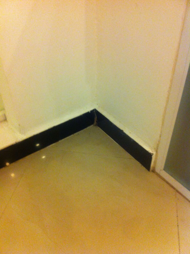 Rudolf. Pahoittelut huonosta kuvasta, mutta tuolla nurkassa se on.