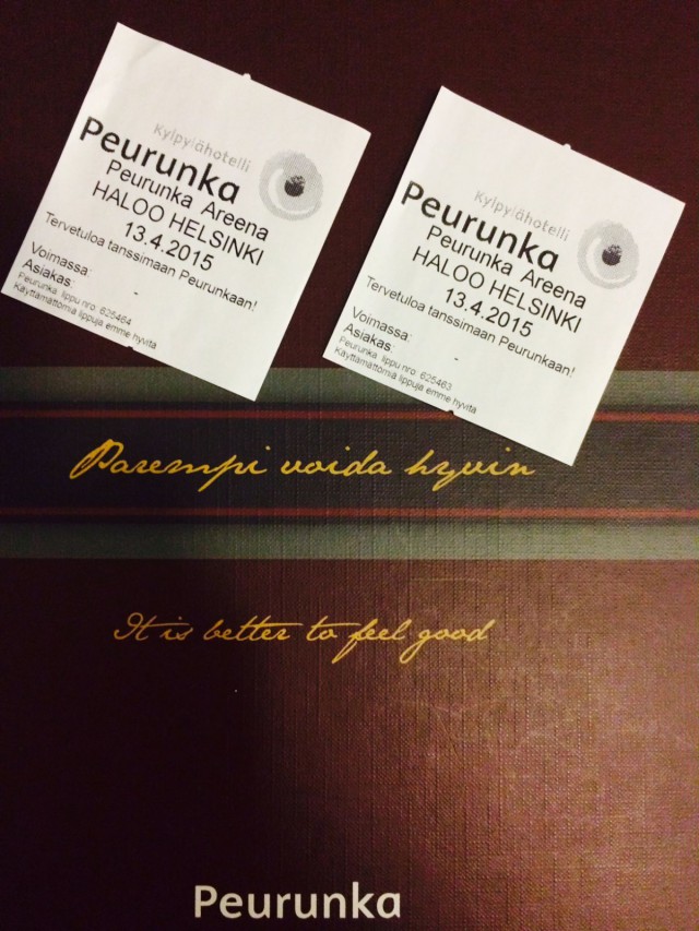 Haloo Helsinki Peurungassa 13.4.2015