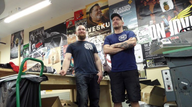 Mikko Saarinen (vas.) ja Jori Hämäläinen.