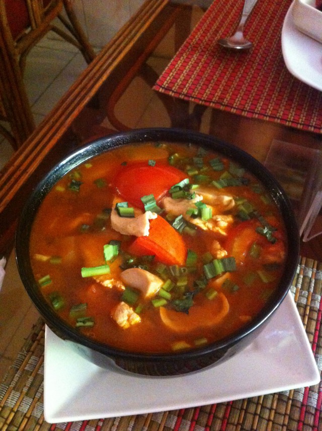 Tom Yam keitto.