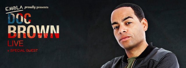 Doc Brown esiintyy Helsingin Savoy-teatterissa 10.6.