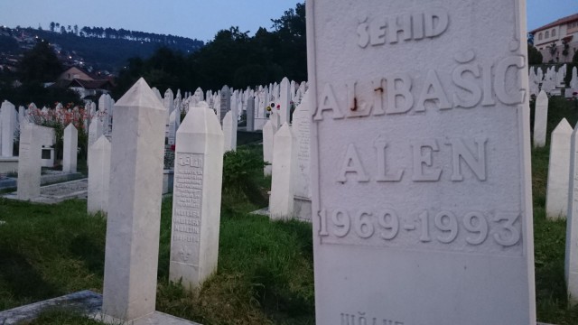 Sodassa 1991-1993 kuoli monta Sarajevossa.