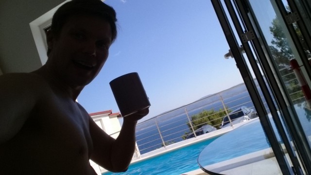 Kahvi, Kroatia ja merinäköala.