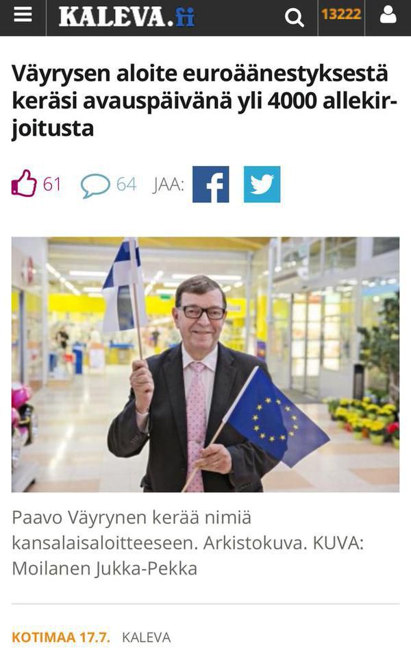 Kuvatekstiksi sopisi: "I´m back - Olen takaisin tositoimissa"