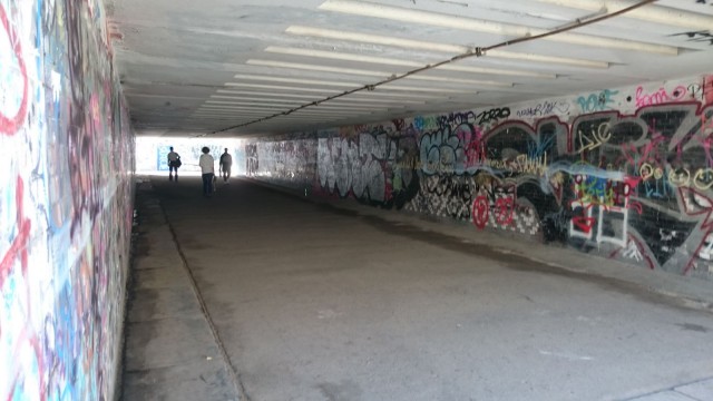 Alikulkutunneli. Kaliningrad, Venäjä.