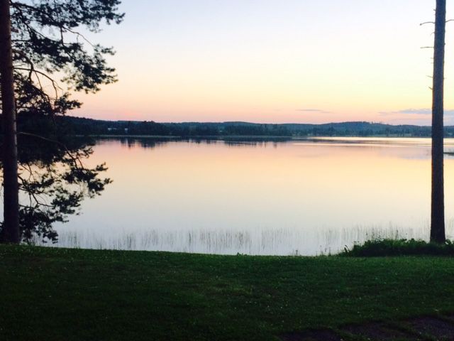 Illan tyyneyttä Peurunkajärvellä.