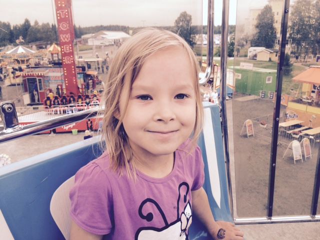 Hieman jännittää isin Rinssessaa yläilmoissa.