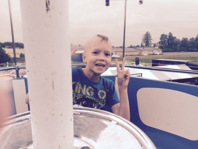 Hauskaa oli ja sehän se tärkeintä lasten kanssa.