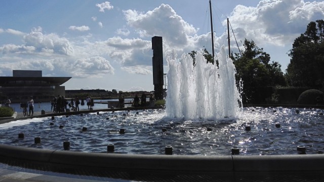 Suihkulähde, Kööpenhamina, Huawei Honor 7.