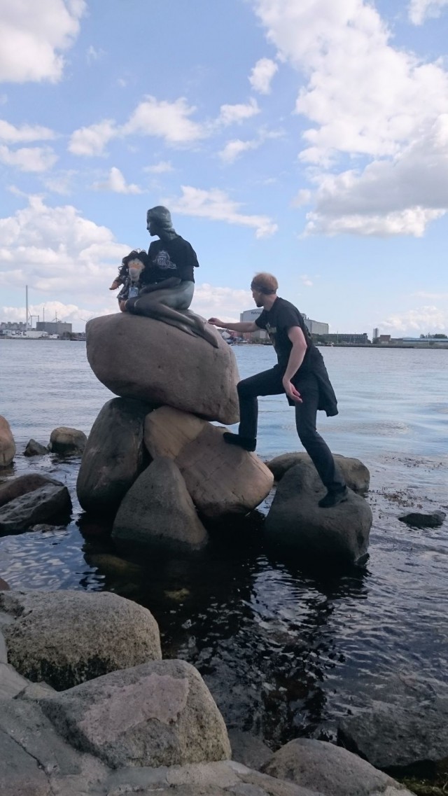 Pieni merenneito. Kööpenhamina. Sony Xperia Z3.