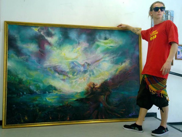 Emilio Mäkipää, taiteilijanimeltään 3feR.